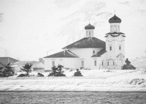 Russian Orthadox Church in Winter